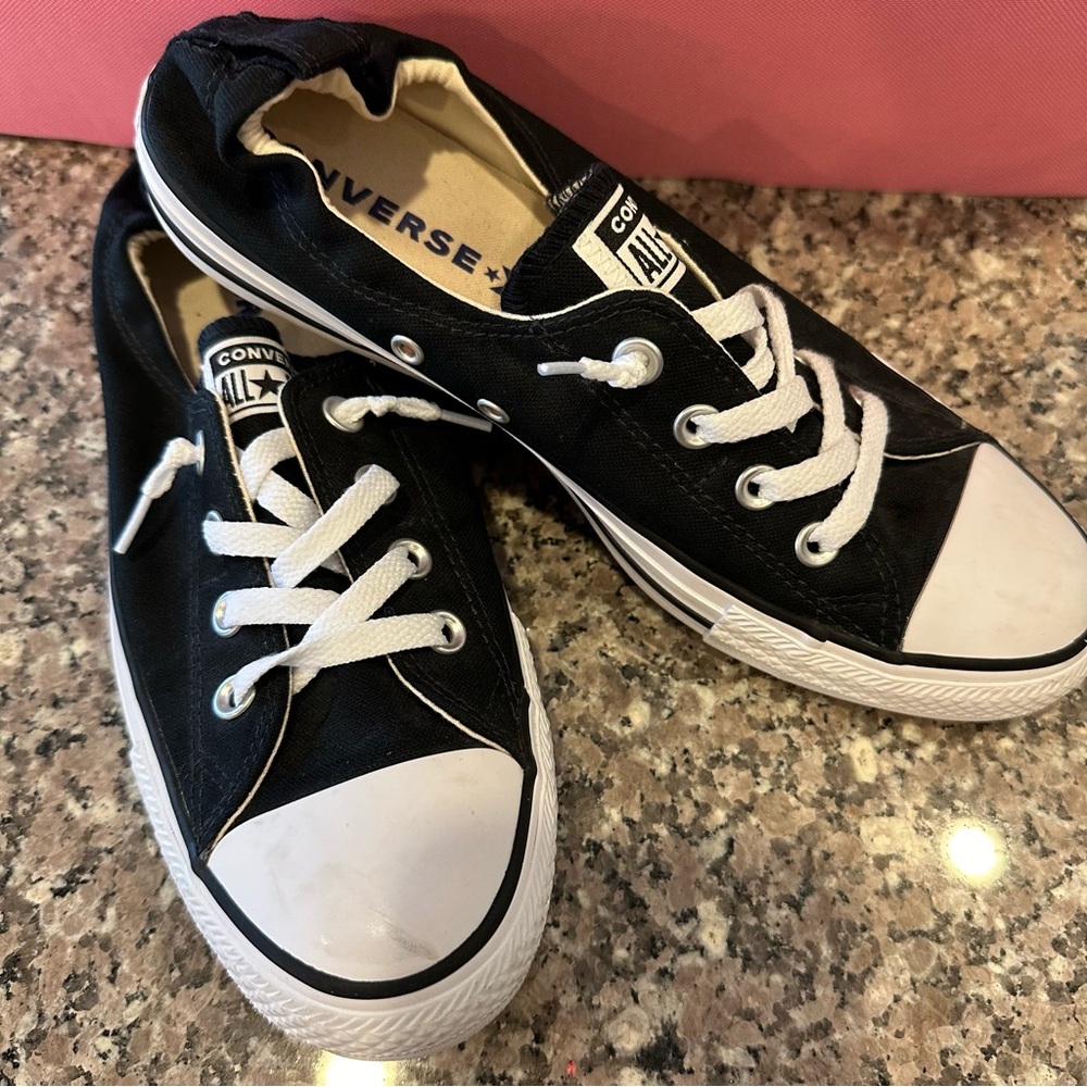 EUC Chuck Taylor Converse Allstar Shoreline Black Women’s Size 10